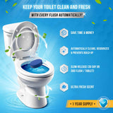 ACTIVE Automatic Toilet Bowl Cleaner Tablets Blue Gel Toilet Tank Cleaners, Septic-Safe Hard Water Ring Stain Remover, Smell Eliminator Heavy Duty