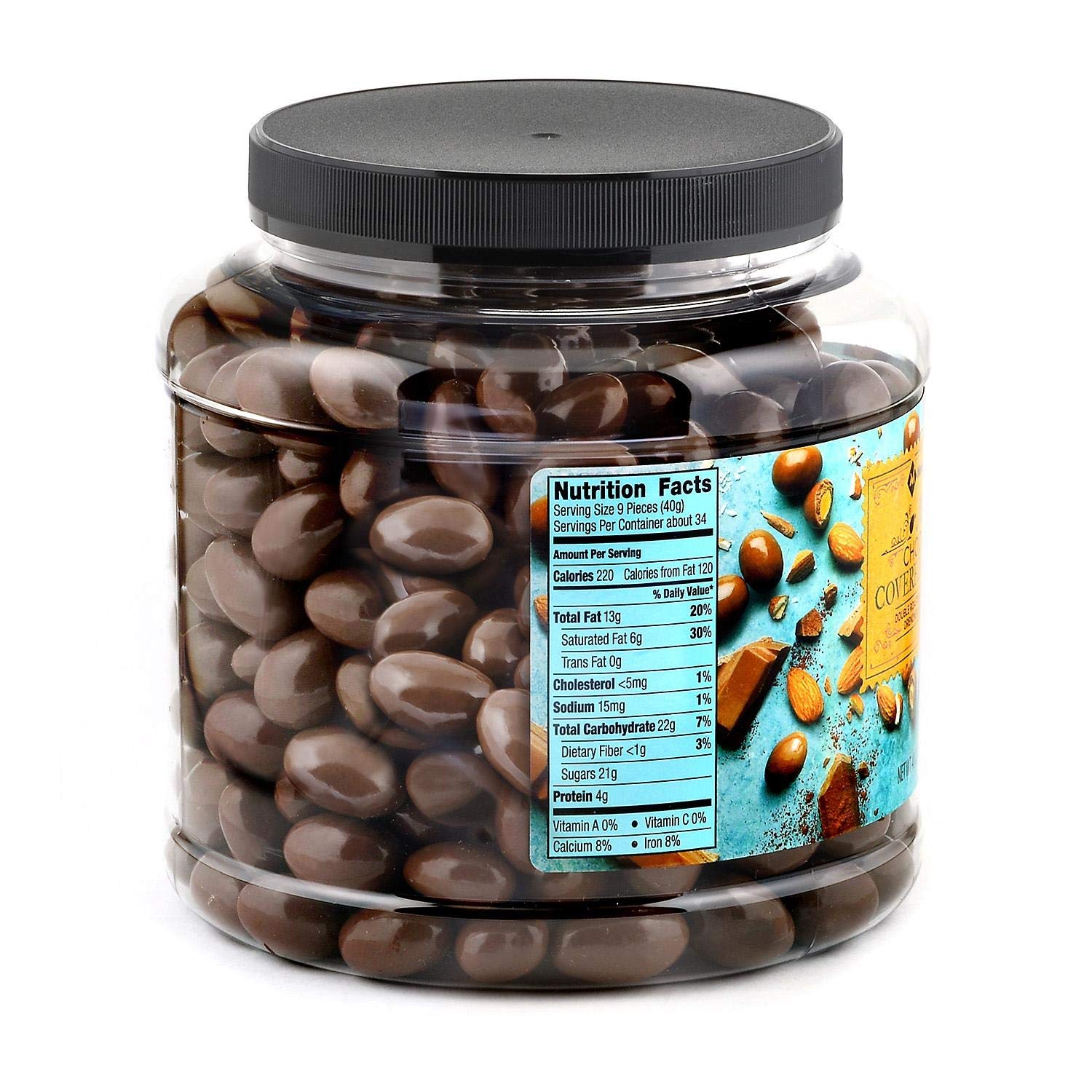 Milk Chocolate Covered Almonds -48 OZ -2Pack - Members Mark