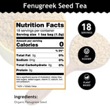 Buddha Teas - Fenugreek Seed Tea - Herbal Tea - Supports Digestion & Overall Wellness - Natural Ingredients - Caffeine Free - OU Kosher - 18 Tea Bags