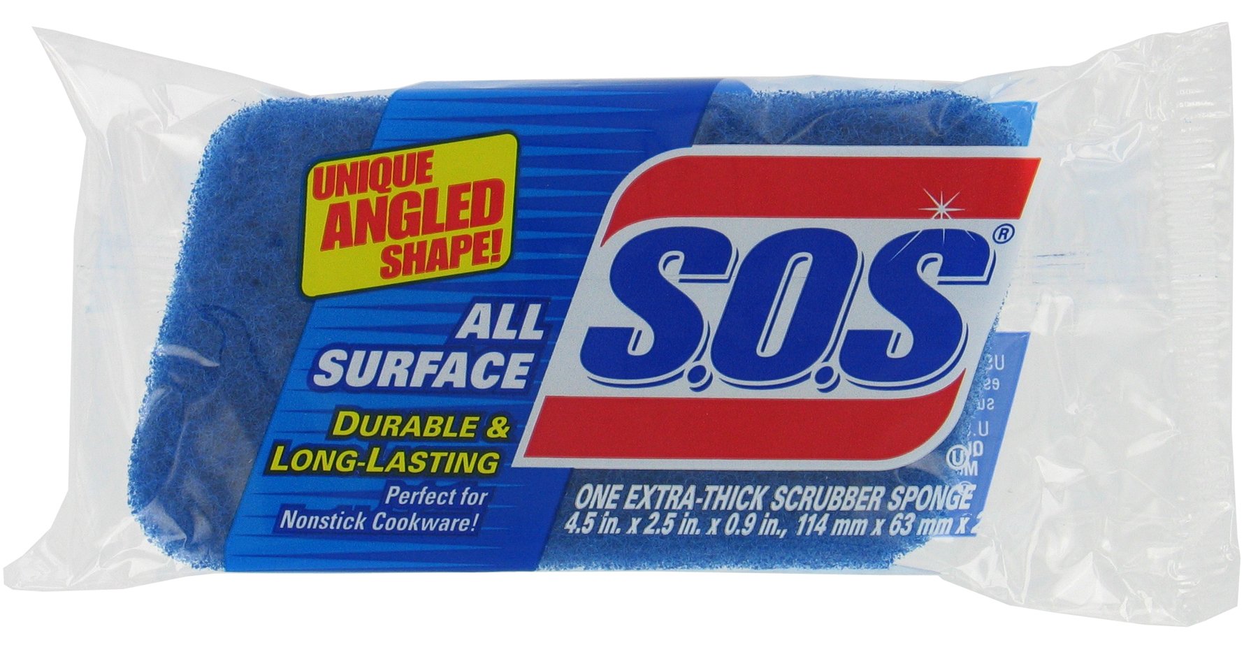 Clorox S.O.S.® All Surface Scrubber Sponge 91017