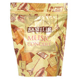 Basilur | Romantic & Pets Music Tins | Music Concert Collection | Pure Ceylon Black &Teas | Metal Caddy | 20 Pyramid Tea Bags Each | Gift of Tea |