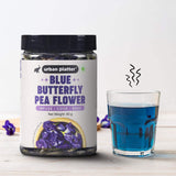 Urban Platter Blue Butterfly Pea Flower | 1.41 Oz (120+ Cups) | Dried Flowers for Tea | Rich in Antioxidants | Caffeine-Free Herbal Tea | Natural Blue