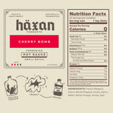 Haxan Ferments Cherry Bomb Hot Sauce (4 oz, 2 Count) - Medium Heat (Level 3/5) - Lacto-Fermented for Umami & Brightness - Perfect for Wings, Mac