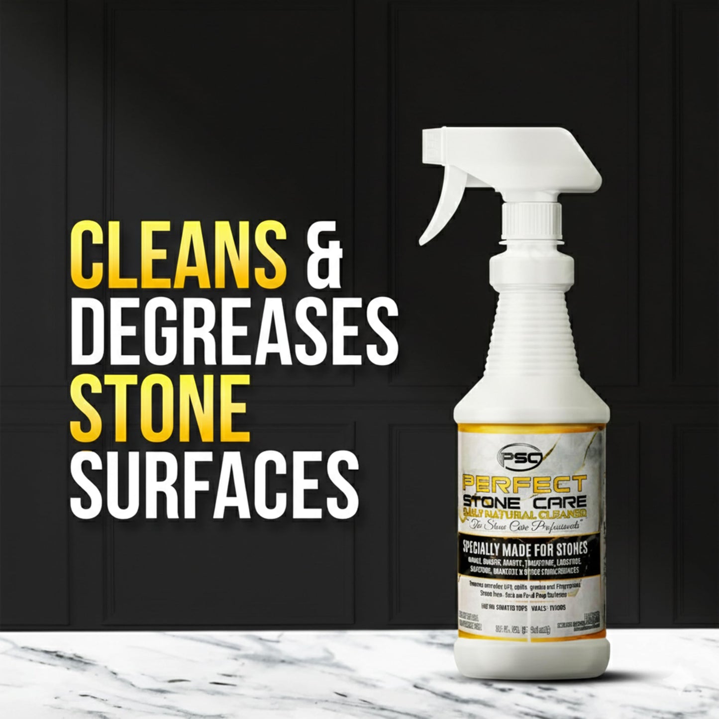 Perfect Stone Care PSC Grout Cleaner and Restorer for Tile, Granite, Marble, and Porcelain, Deep Tile Cleaner, Safe Ingredients, Effective Formula