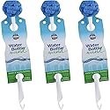 Compac Home Water Bottle Wand 12 inch Long Handle Sponge Petals Brush/Clean Thermos, Coffee Mugs, Sport Bottles, 3 Count