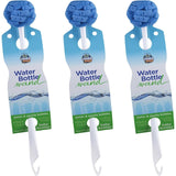 Compac Home Water Bottle Wand 12 inch Long Handle Sponge Petals Brush/Clean Thermos, Coffee Mugs, Sport Bottles, 3 Count