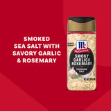 McCormick Finishing Salt, Smoky Garlic & Rosemary, The Taste You Trust, For Steaks, Chops, Chicken, Roasted Veggies, Potato Dishes & More, Kosher, No