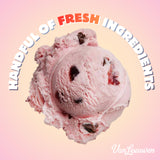 Van Leeuwen Black Cherry Chip Ice Cream, 14 oz (Frozen)