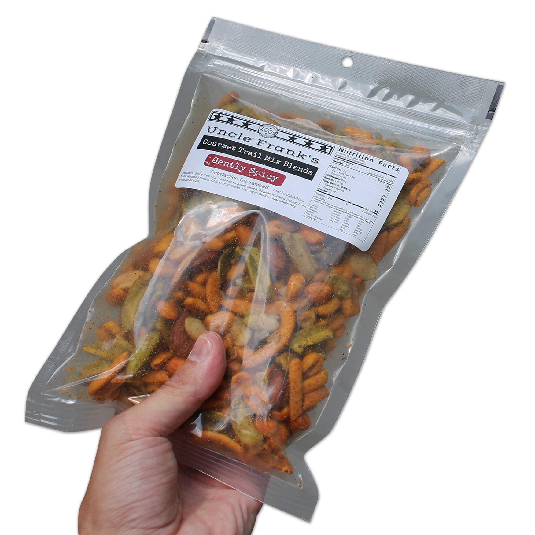 Merry Christmas Asshole Spicy Trail Mix - Holiday Food Gifts for Adults - Premium Trail Mix, Funny Stocking Stuffer, Made in the USA