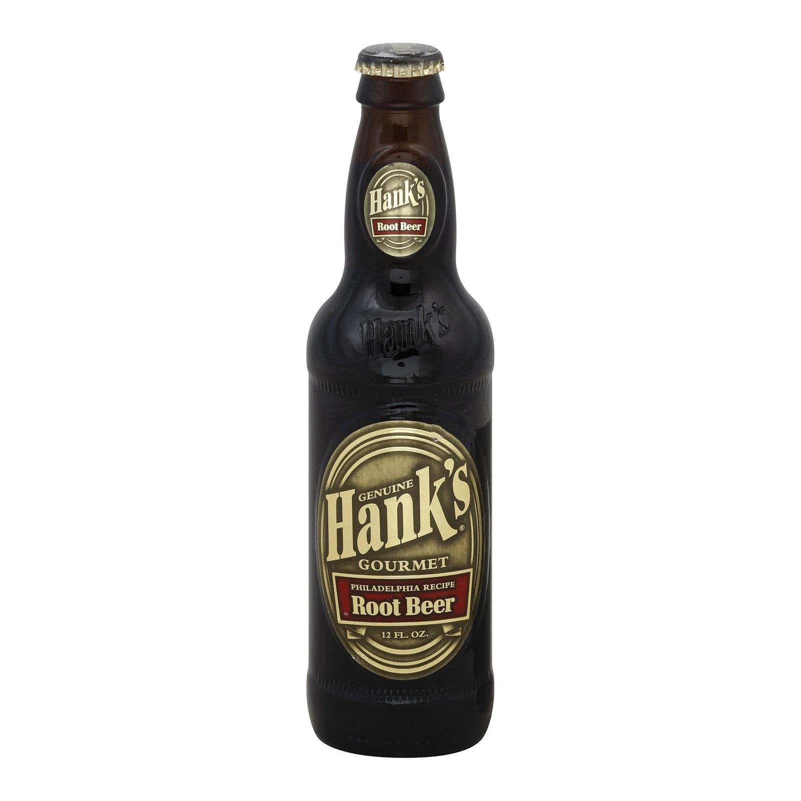 Hank's Gourmet Soda Root Beer, 24 Bottles