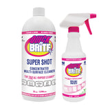 Quick 'n Brite Super Shot Liquid Cleaner, True All Purpose Cleaner, Concentrated, 32 oz