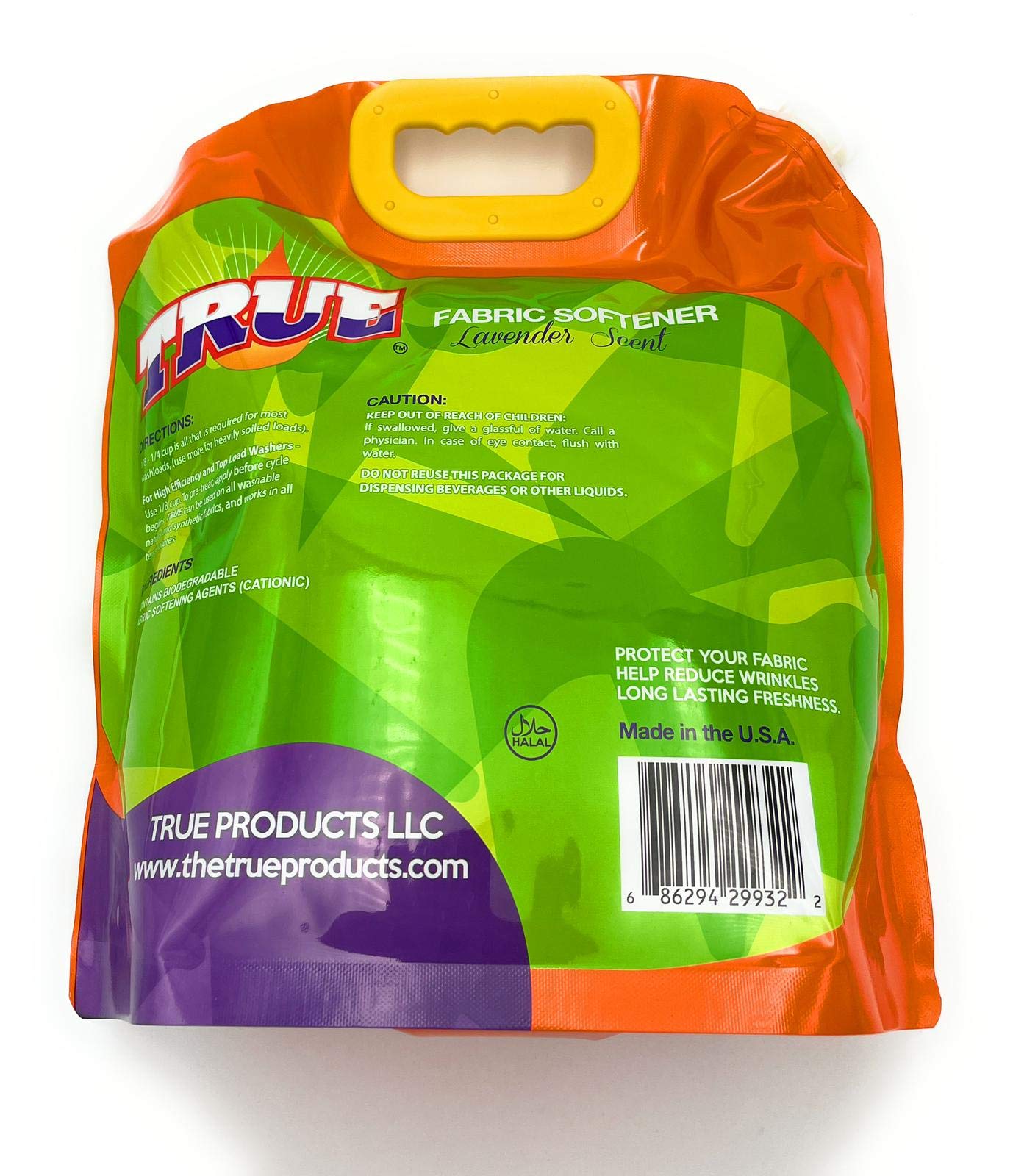 True Detergent Plant Based Fabric Softener - 101 Total Loads - Fabric Softener for Sensitive Skin - Made from Cotton Seeds - Concentrated Formula