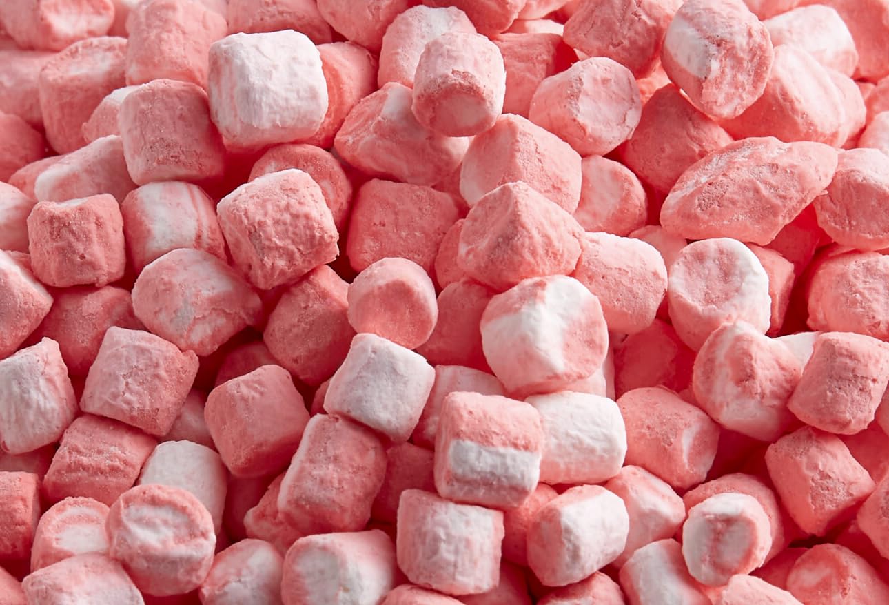 Candy Retailer Dehydrated Marshmallows (8 Ounce, Peppermint)