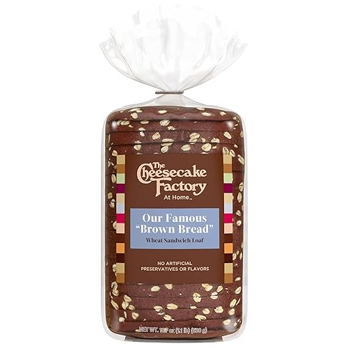 The Cheesecake Factory "Brown Bread" Sweet Wheat & Oat Sandwich Loaf, 17.7 Oz