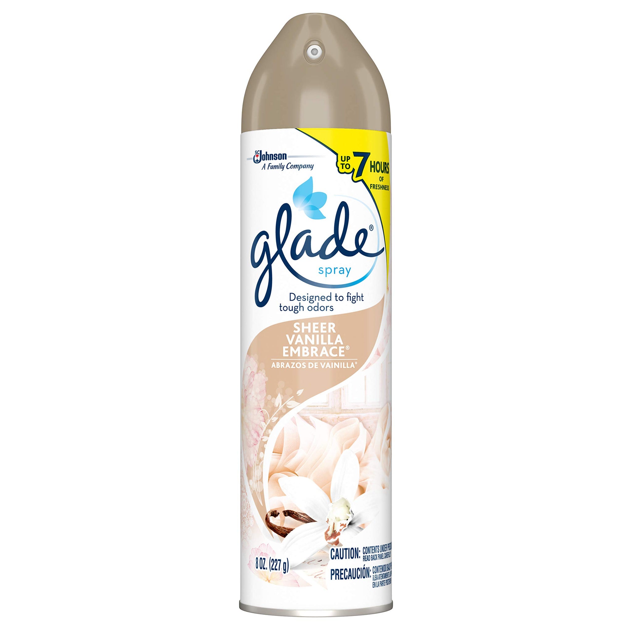 Glade Air Freshener Spray - Pure Vanilla Joy Scent - 8 Oz. (Pack of 12)