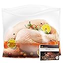 Brining Bags for Turkey, 2 Packs Extra Large Turkey Brine Bag with 2 Cotton Strings, Thickened Double Zip-lock Seal Brine Bags for Turkey, Chicken