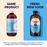 Magnolia-Star Pure Vanilla Extract, 16 oz., Made from Hand-Selected Madagascar Bourbon Beans, Non-GMO and Gluten-Free Baking Vanilla (8oz. Bottles, 2