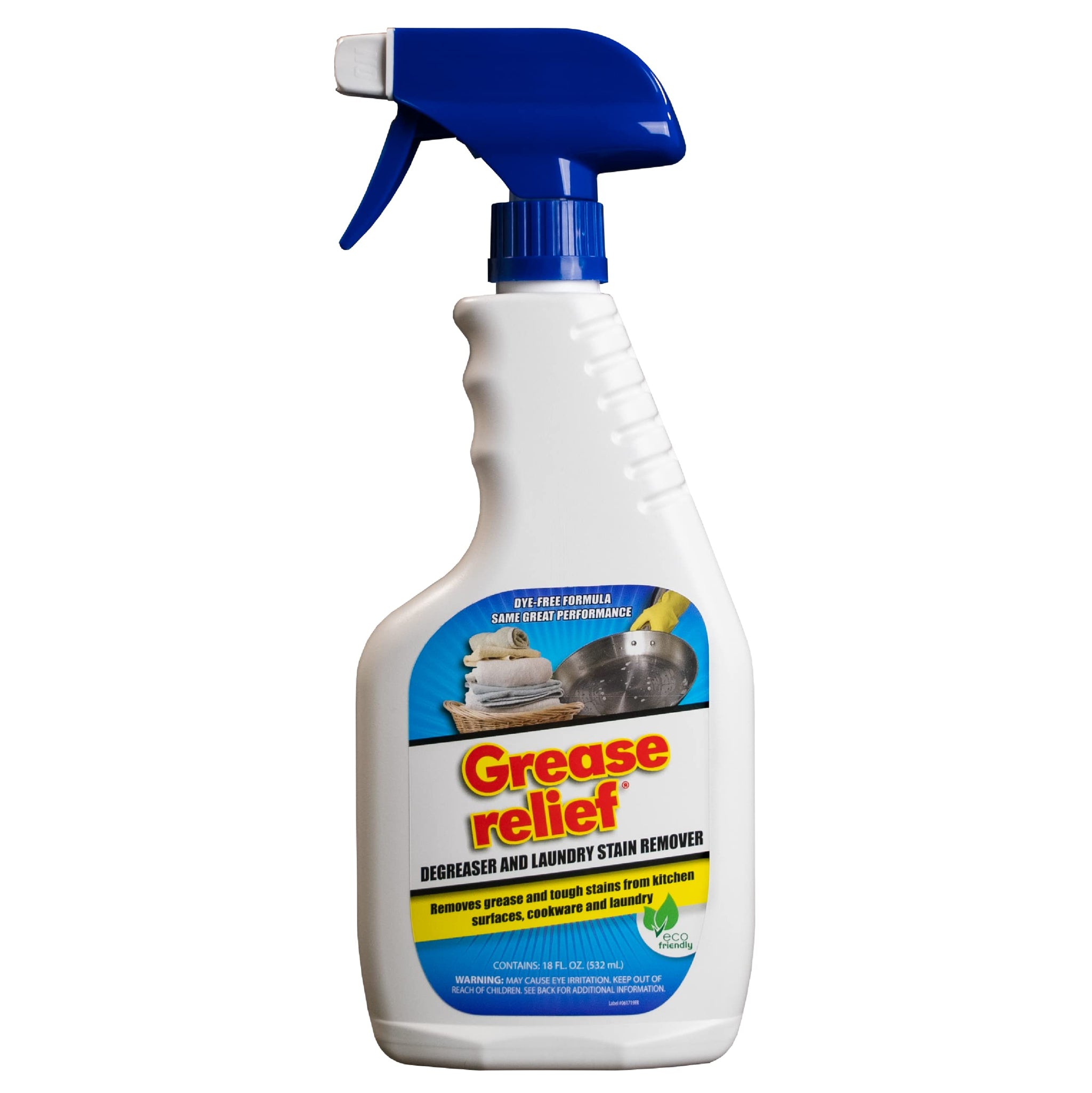 Grease relief Degreaser and Laundry Stain Remover - Heavy Duty Kitchen Cleaner Spray/All Purpose Degreaser for Stove Top, Oven, Grill, Car, Soil