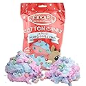 Rudolph The Red Nosed Reindeer Cotton Candy, Cherry and Blue Raspberry Flavored with Mini Marshmallows, Christmas Stocking Stuffers, 3 Ounces