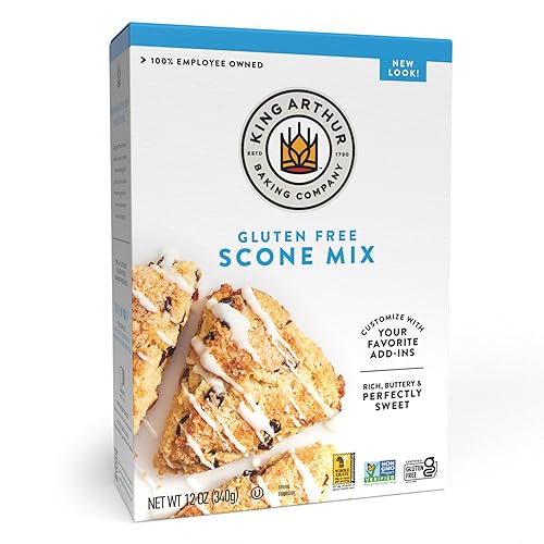 King Arthur Baking Company Gluten-Free Scone Mix 12 oz., Breakfast Mix, Non-GMO