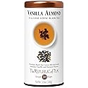 The Republic of Tea Vanilla Almond Full-Leaf Loose Black Tea 3.5 Oz Tin | Steeps 50 Cups | Caffeinated