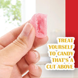 Gourmanity Italian Jelly Fruit Candy With Real Fruit Juice, Soft Bite Authentic Italian Candy, Individually Wrapped Gourmet Candy, In a Giftable