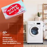 Zote Laundry Soap Pink Bar, Stain Remover Laundry Detergent for Clothes, Light & Fresh Scent, (2 Pack) 400 grams by 4K Logistics