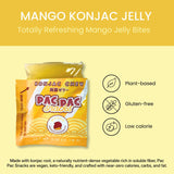 Mango Konjac Chews | Premium Konjac Jelly Treats | Vegan, Gluten-Free, Low-Calorie | Crafted in Japan | Only 4g Sugar, 0g Fat per Serving | Refreshing