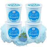 CHOCOLATE STORYBOOK Cotton Candy Party Pack - Unique Idea for Holidays, Birthdays, Gag Gifts, Favors (Blue Raspberry, 1 oz each, 4-Pack)