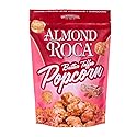Almond Roca Butter Toffee Flavored Popcorn - 5oz Snack Bag - Sweet Crunchy Kettle Popped Popcorn with Buttery Toffee & Almonds - Gluten Free Snacks