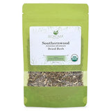 Biokoma Organic Southernwood Dried Herb 50g 1.76oz Loose Artemisia abrotanum Digestive Calming Botanical Insect Repellent USDA Organic Herbal Tea