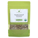 Biokoma Organic Southernwood Dried Herb 50g 1.76oz Loose Artemisia abrotanum Digestive Calming Botanical Insect Repellent USDA Organic Herbal Tea