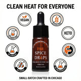 The Spice Drops Ultra-Concentrated Chili Oil - Precision Dropper - 0.5 oz