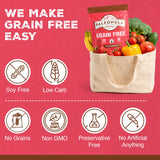 Paleonola Strawberry Grain Free Granola, 10 Oz Resealable Bag (Pack of 1) - Grainless Paleo Granola Blended w/Organic Maple Syrup, Almonds, Dried