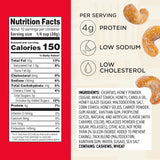 Snak Club Bags Honey Cashews, Crunchy, Glazed, Gluten-Free, Family Size, 10.5 Ounce