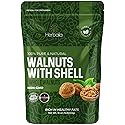Herbaila Walnuts in Shell 1lb, Walnuts Whole. Raw Walnuts Unsalted, Easy to Crack, Perfect for Snacking, Cooking or Baking, Packed in USA Whole