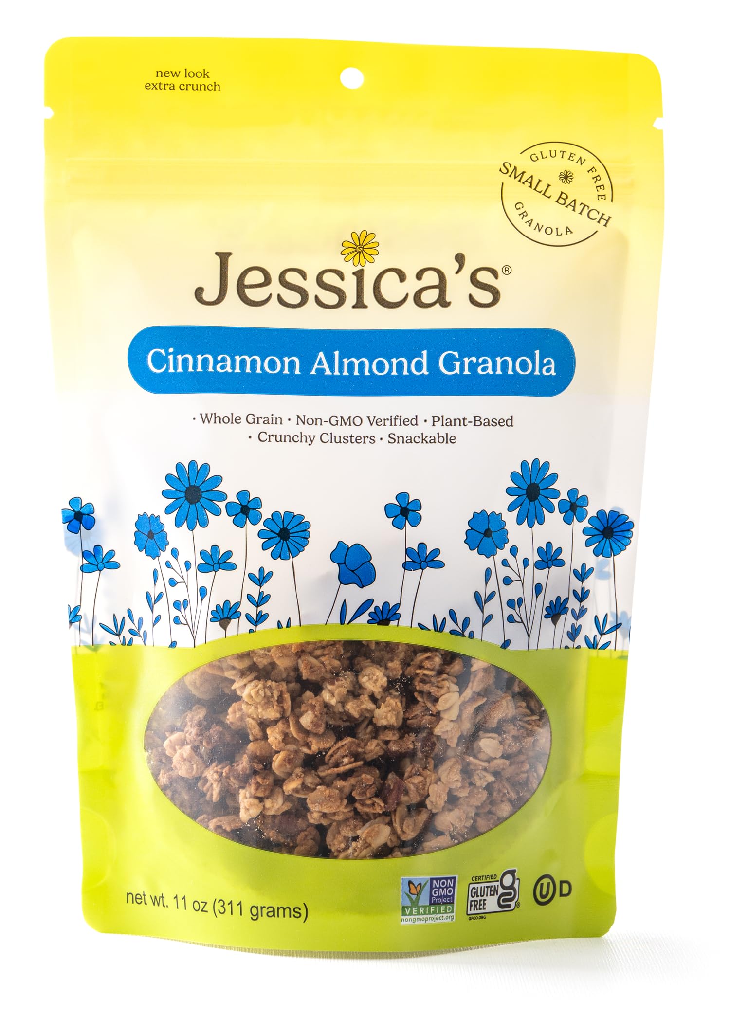 Jessica's Granola - Cinnamon Almond, Handmade, Non-GMO, Gluten-Free, Whole Grain, 11oz