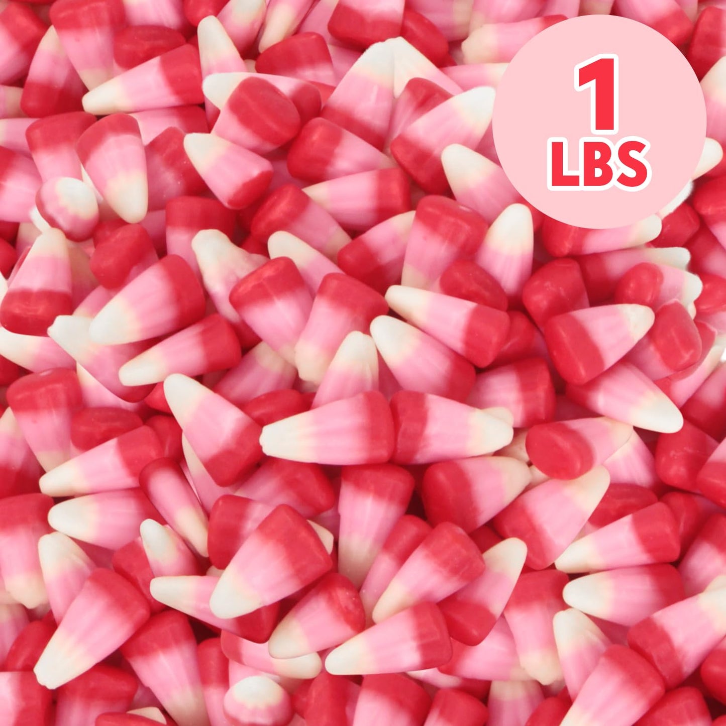 Mother's Day Candy Corn Bulk, 1lbs Pack of Mellowcreme Mother's Day Candy, Ideal White, Red and Pink Candy Corn for Parties, School Events and Treats