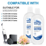 homeazy 2L Hard Floor Cleaning Solution for Tineco iFLOOR Series - FLOOR ONE S3 S5 S6 S7 Series, Deep Cleaner for Floors, Child and Pet Friendly