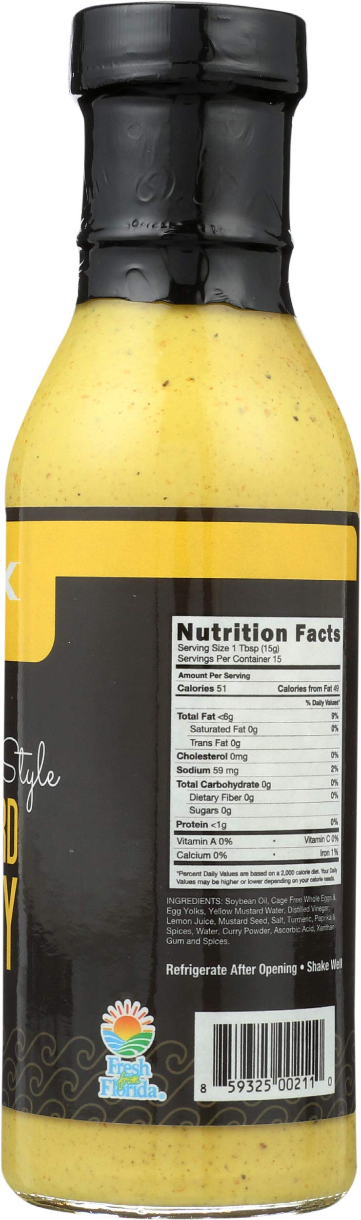 Hix Foods, Mustard Sauce Curry, 15 Ounce