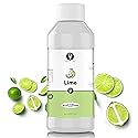 Dolce Flav Natural Lime Extract - 8 Ounce Oil-Soluble Kosher, Sugar-Free, Concentrated Citrus Lime Flavor for Candy, Chocolates & Desserts