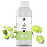 Dolce Flav Natural Lime Extract - 8 Ounce Oil-Soluble Kosher, Sugar-Free, Concentrated Citrus Lime Flavor for Candy, Chocolates & Desserts