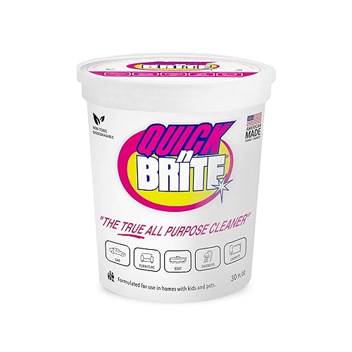 Quick 'n Brite All Purpose Cleaning Paste, True All Purpose Cleaner, Concentrated, 30 oz