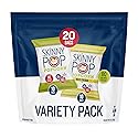 SkinnyPop Variety Pack Original and White Cheddar Popcorn, Gluten Free, Vegan Popcorn, Non-GMO, Healthy Popcorn Snacks, Skinny Pop, 0.5oz Individually