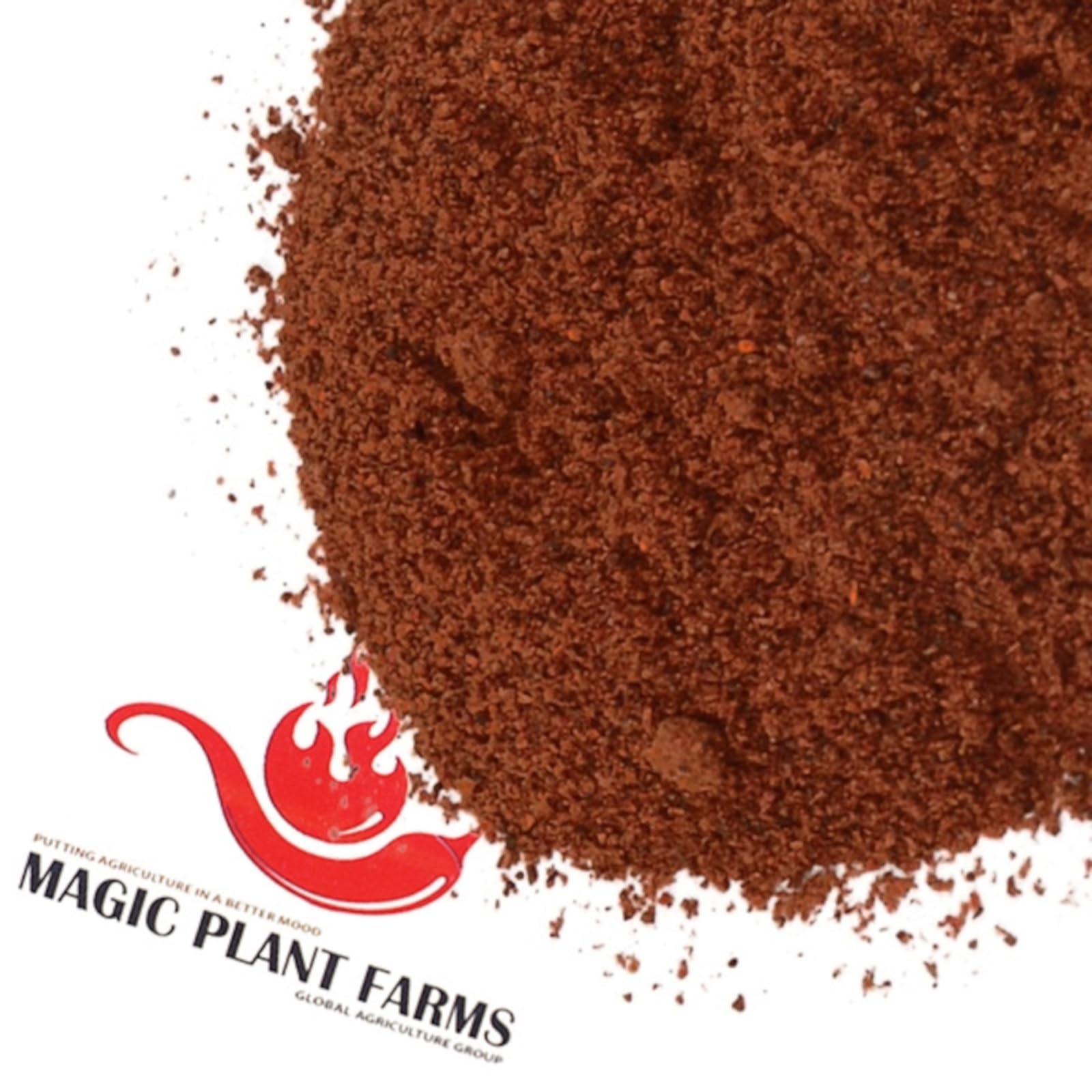 Chocolate Ghost Pepper Powder by Magic Plant, 1 Lb Bulk - Rich Smoky Heat | 800K-1M SHU | Gourmet Pepper for Serious Chili Lovers