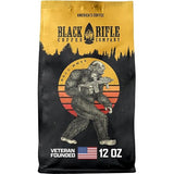 Black Rifle Coffee Company Tactisquatch, 12oz Bag, Whole Bean Coffee Dark Roast - Roasted Blend Made from Arabica Beans - Colombian & Brazilian Beans