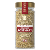 McCormick Gourmet Collection Rosemary, Crushed, Organic, Non GMO, Kosher, Our Best Herbs & Spices, Piney, Lemony, Elevate Roasted Vegetables, Grilled