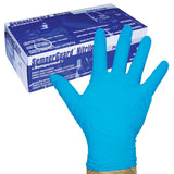 Sempermed 4-Mil Blue Nitrile Gloves-LargeBox/100, Large