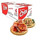 Crix Original Crackers - 12 Individually Wrapped Rolls (4 x 3 Packs) | Crispy Caribbean-Style Crackers