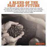 Boyd's Coffee- Original Roast Coffee - Ground Medium Roast - Blended from 100% Arabica - Rich & Full-Flavored - 12 Oz.